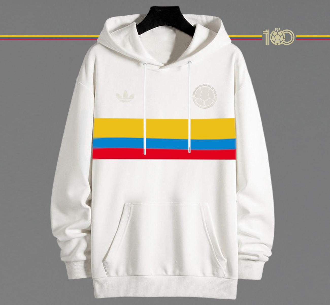 HOODIE/BUZO OFICIAL SELECCIÓN COLOMBIA⚽️🇨🇴