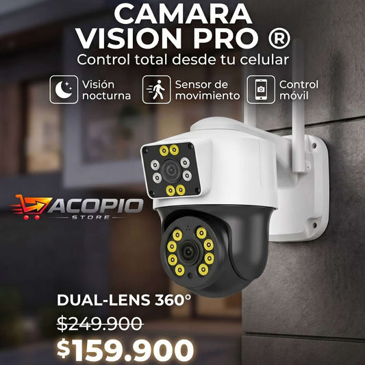 CAMARA DOBLE LENTE VISION PRO®️